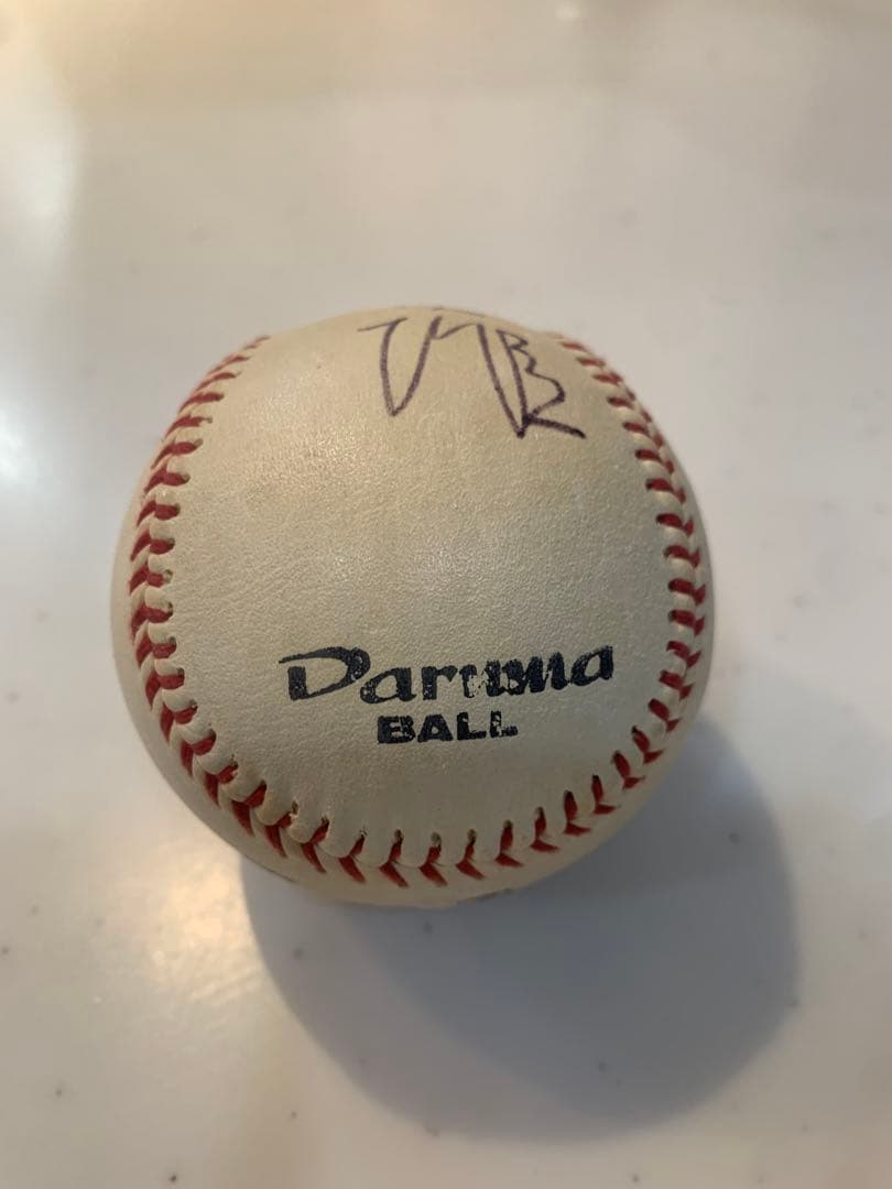 長嶋茂雄　直筆サインボール 透明ケース付き