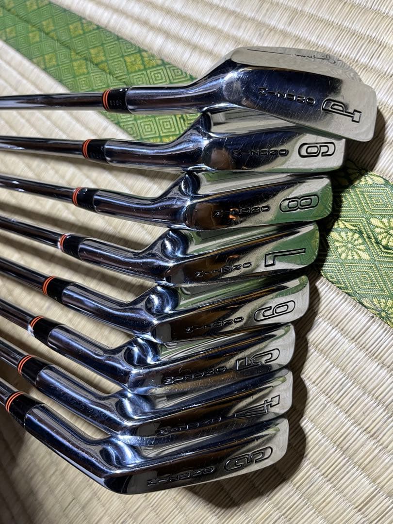 激レア！美品！MIZUNO ミズノ　ジョニー・ミラーアイアン8本セット　R