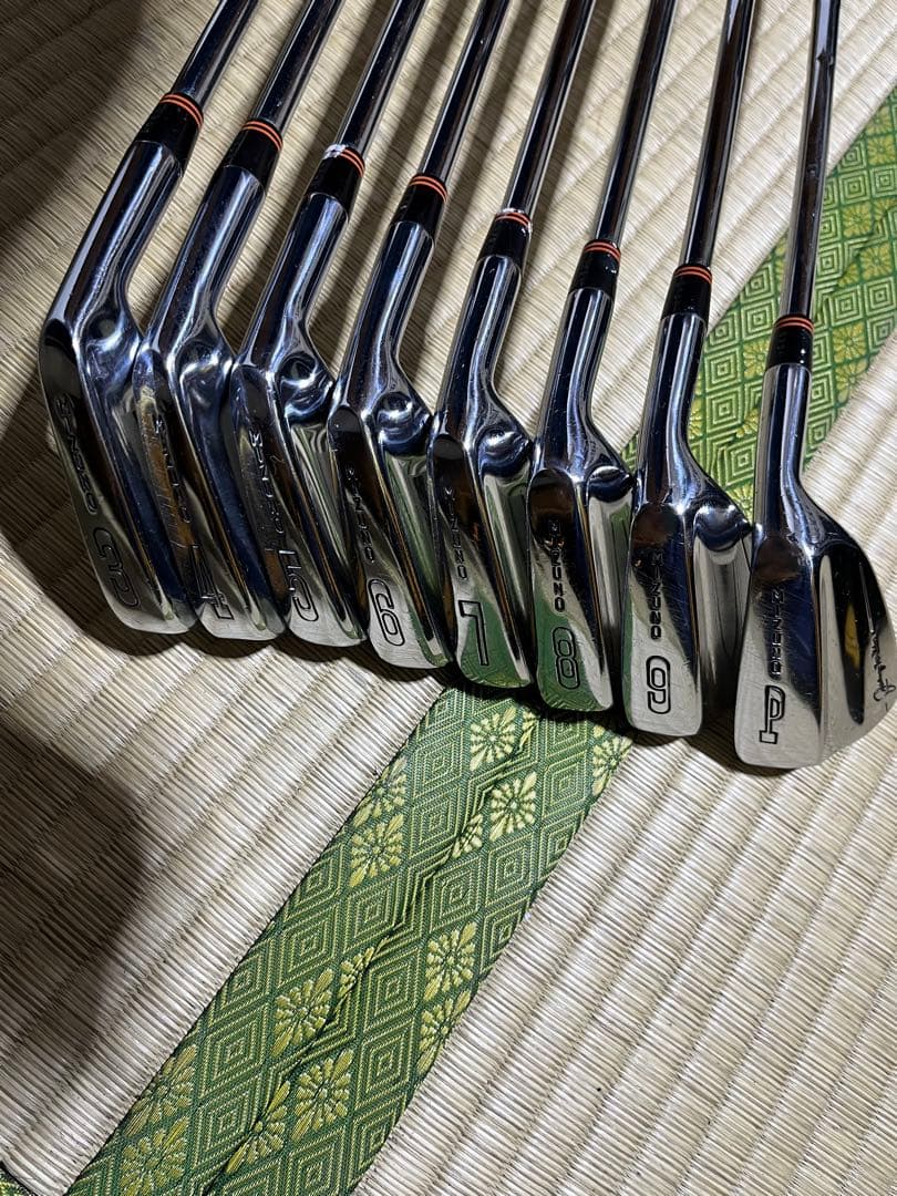 激レア！美品！MIZUNO ミズノ　ジョニー・ミラーアイアン8本セット　R