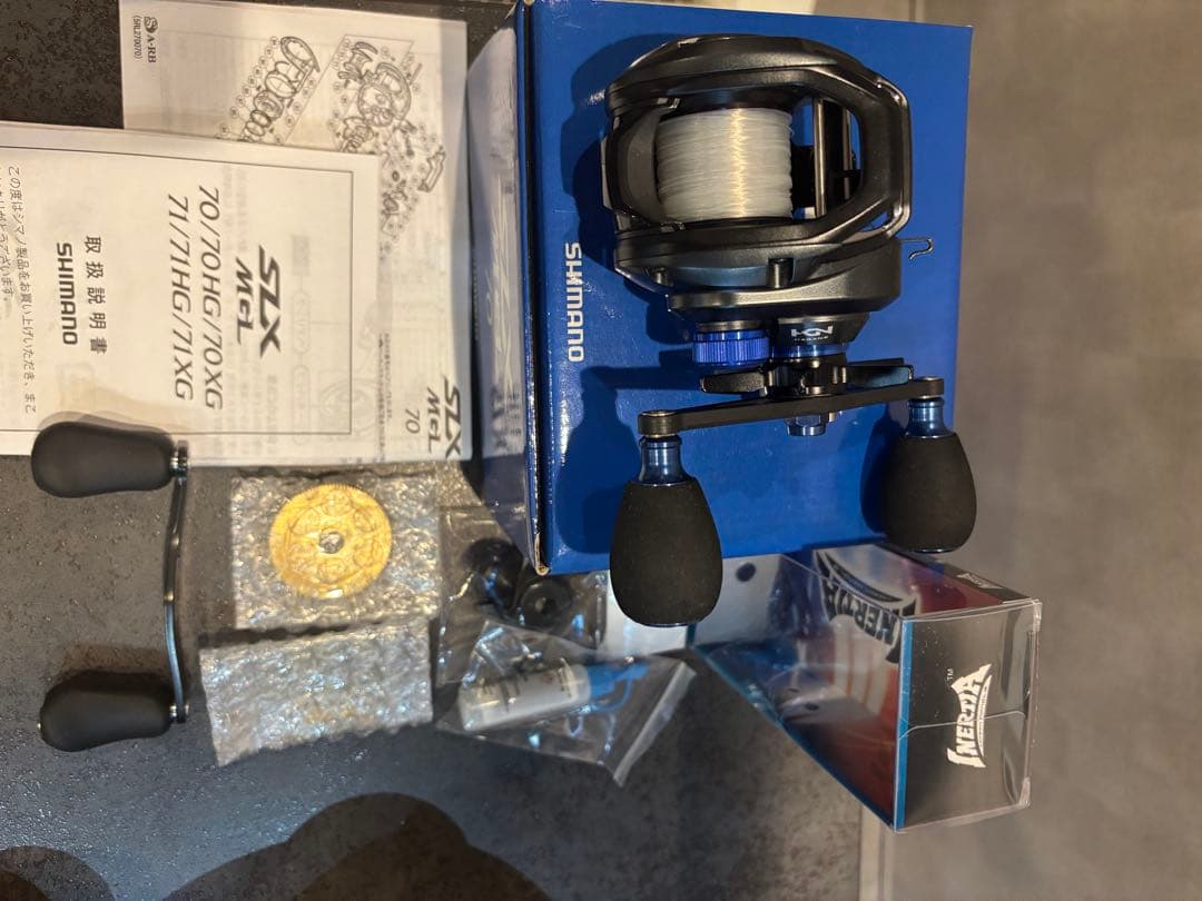 シマノSLX MGL 70 セントラルオリジナルカスタムチューンドリール美品