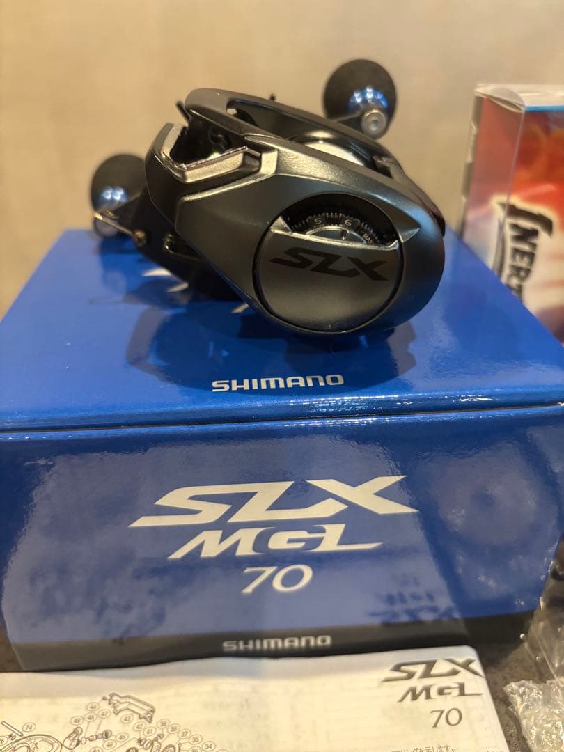 シマノSLX MGL 70 セントラルオリジナルカスタムチューンドリール美品