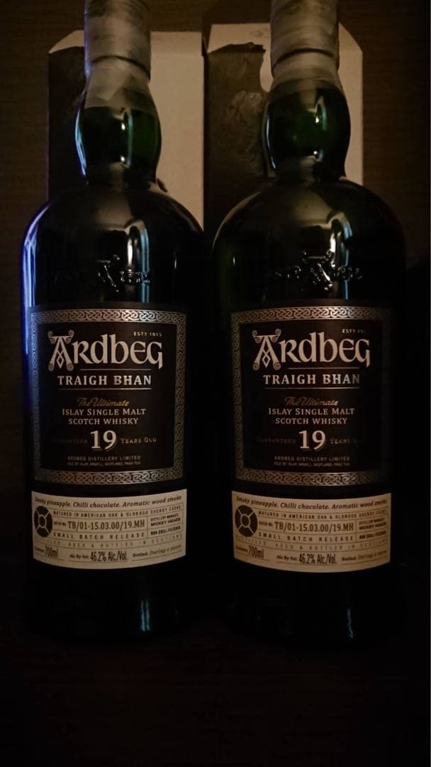 Ardbeg Traigh Bhan 19年　バッチ1