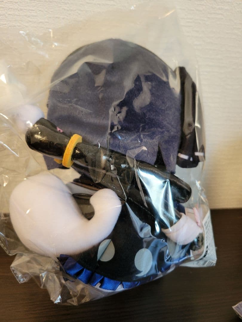 ふもふもようむ　幽玄の剣聖ver. ぬいぐるみ + 缶バッジ