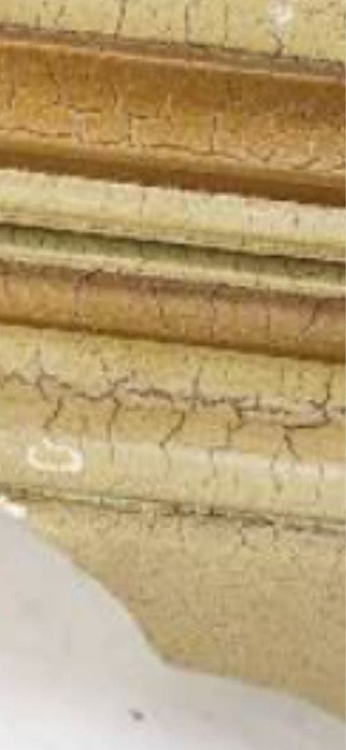 希少♦️ハンドメイド ペイント♦️ロココ アンティーク 収納飾り棚♦️クラック♦️送料込