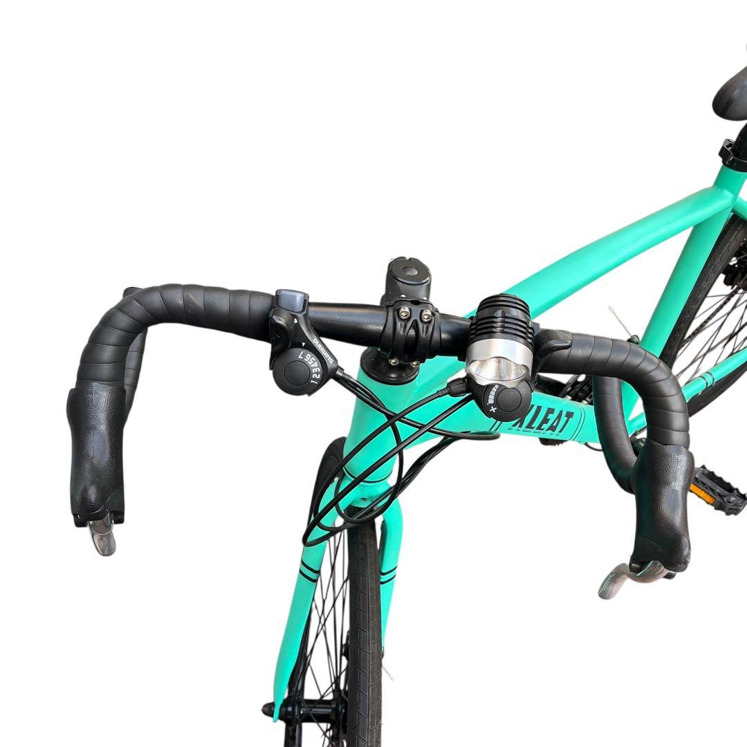 SHIMANO XLEAT 700C クロスバイク 21段変速 ディスクブレーキ