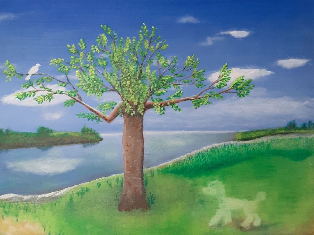 油絵　サイズ:F6