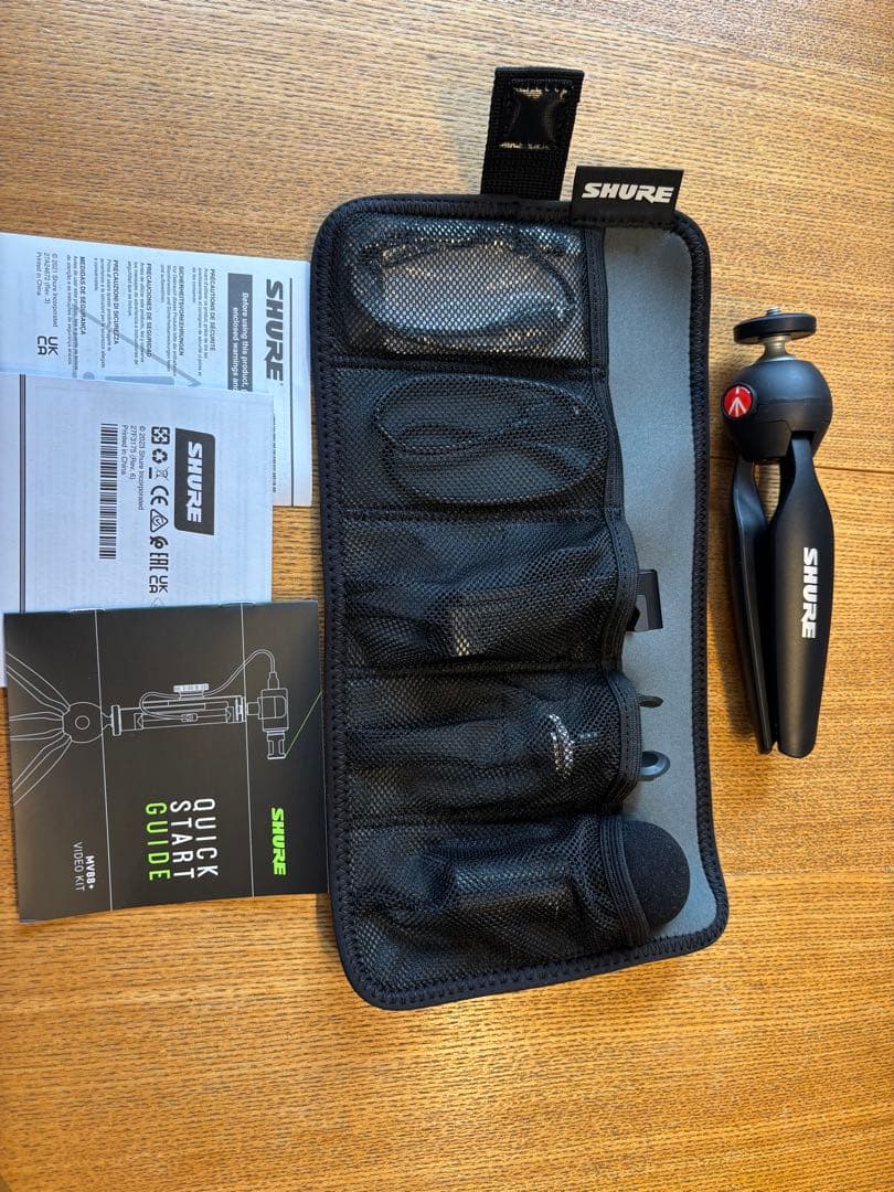 使用回数1回のみ Shure MV88+ Video Kit コンデンサーマイク