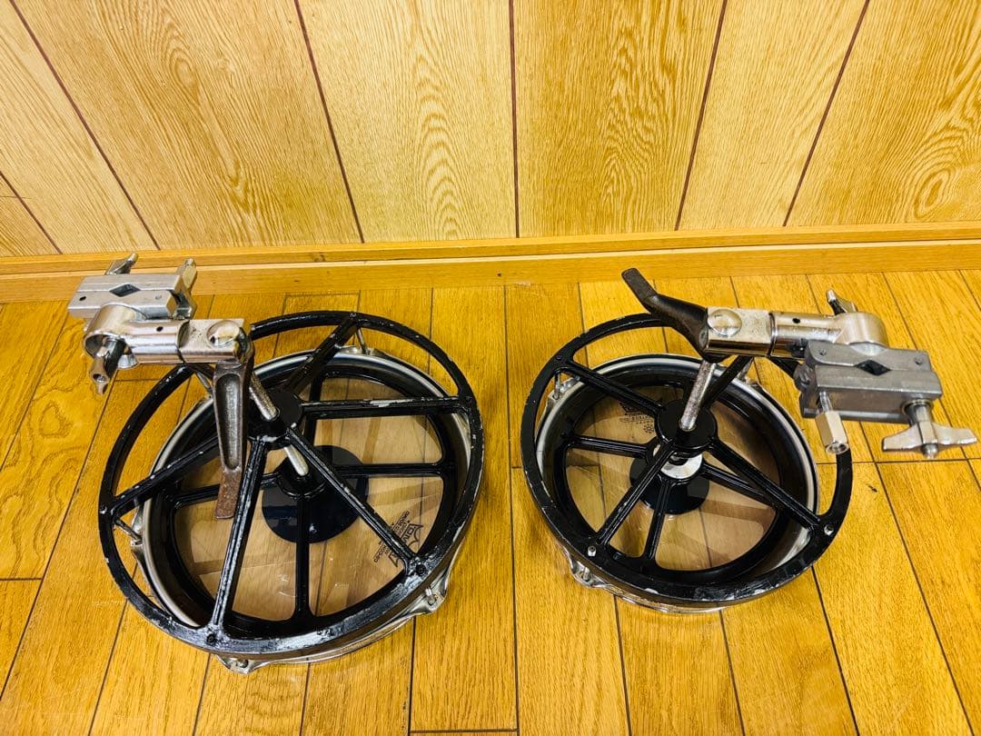 ロートタム　REMO ROTO TOM　(10)インチ　(8)インチ　現状品