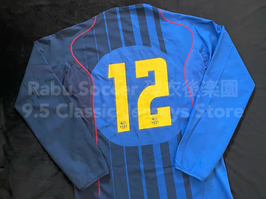 バルセロナ 04/05 アウェイ ユニフォーム #12 選手仕様 長袖