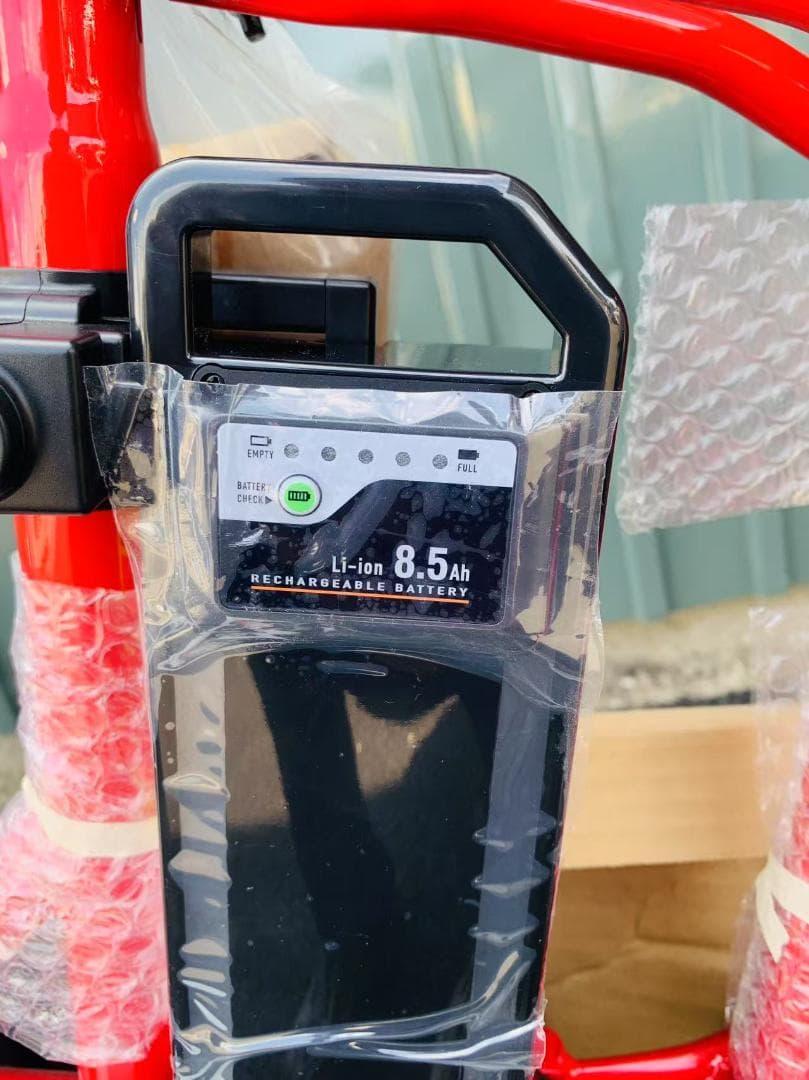 防犯登録無料！FIATレット子乗せ電動アシスト自転車　20インチ　8.5Ah