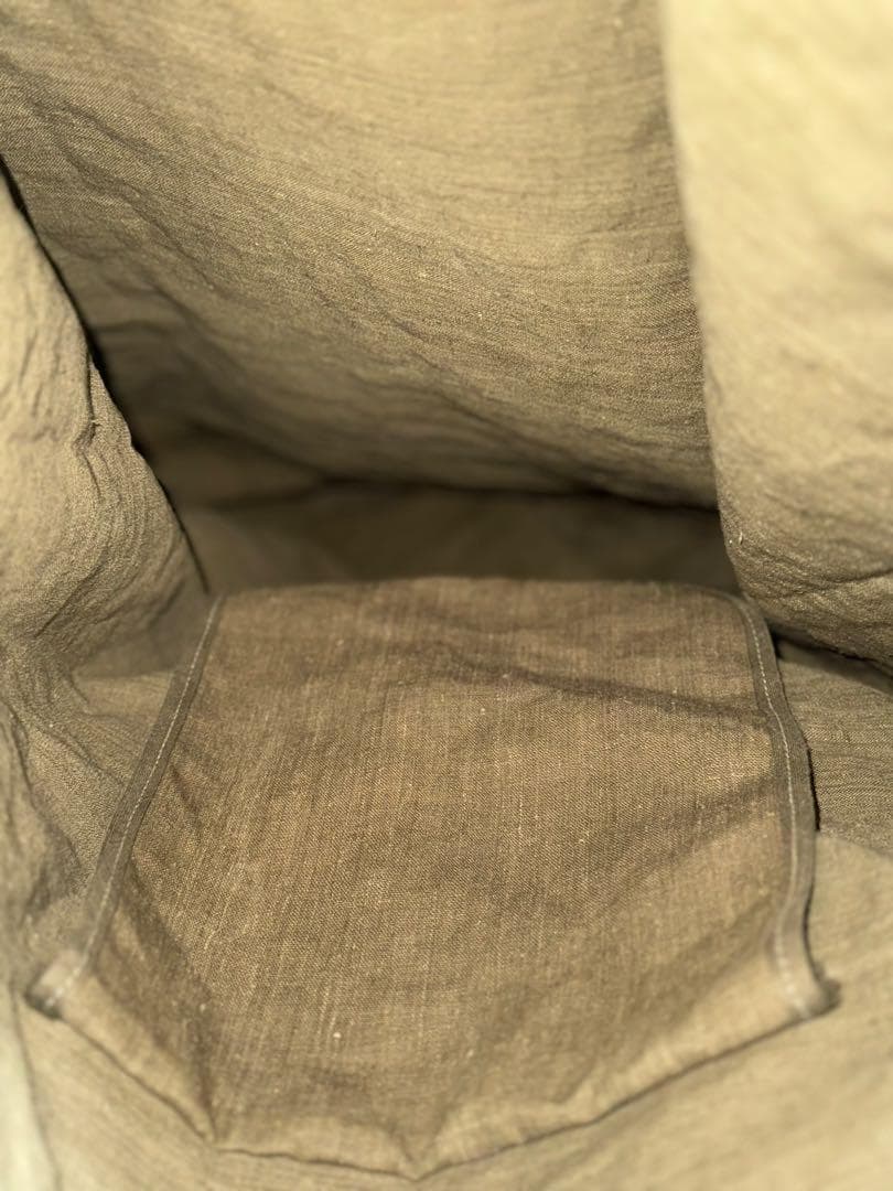 フランス軍 実物 ダッフルバッグ リネン