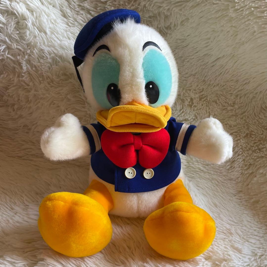 ドナルド（大、小）、デイジー　ぬいぐるみ　3個セット　希少　レア！