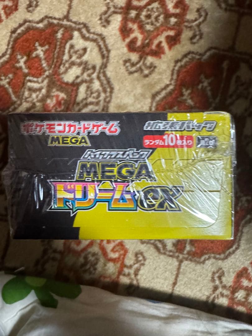 ポケモンカードゲーム MEGA ドリームEX BOX シュリンク付き