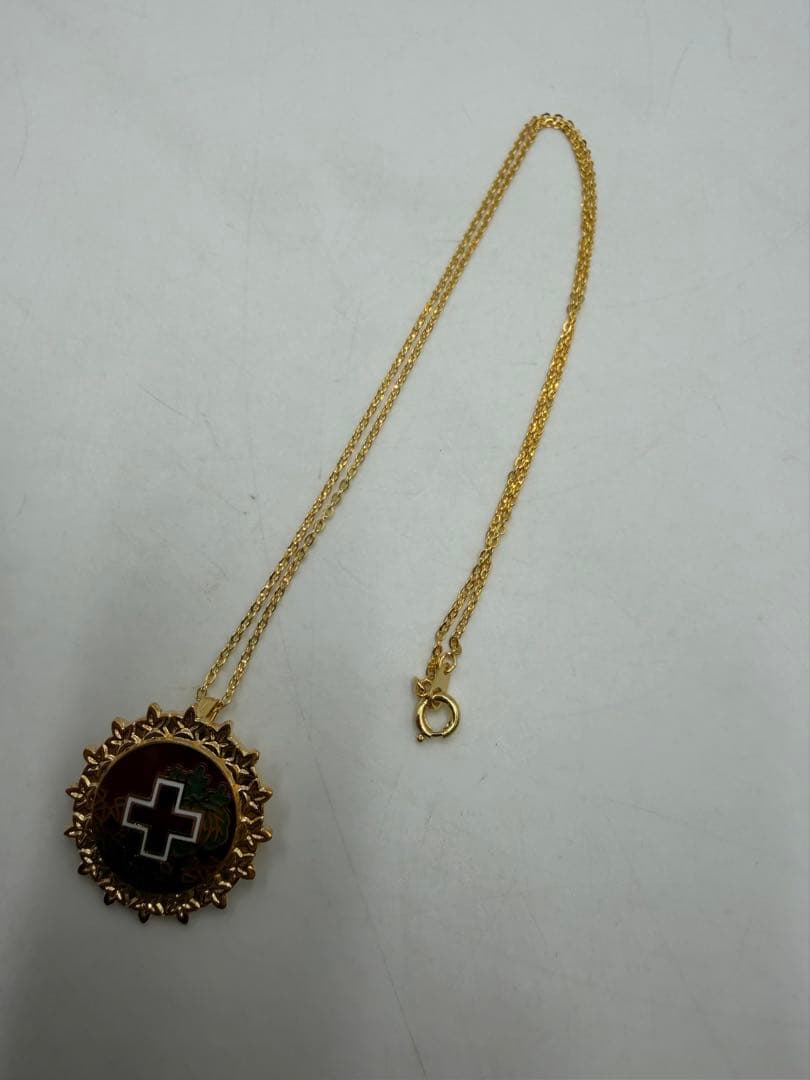 超激レア　希少品　大韓赤十字　バッジ　ネックレス
