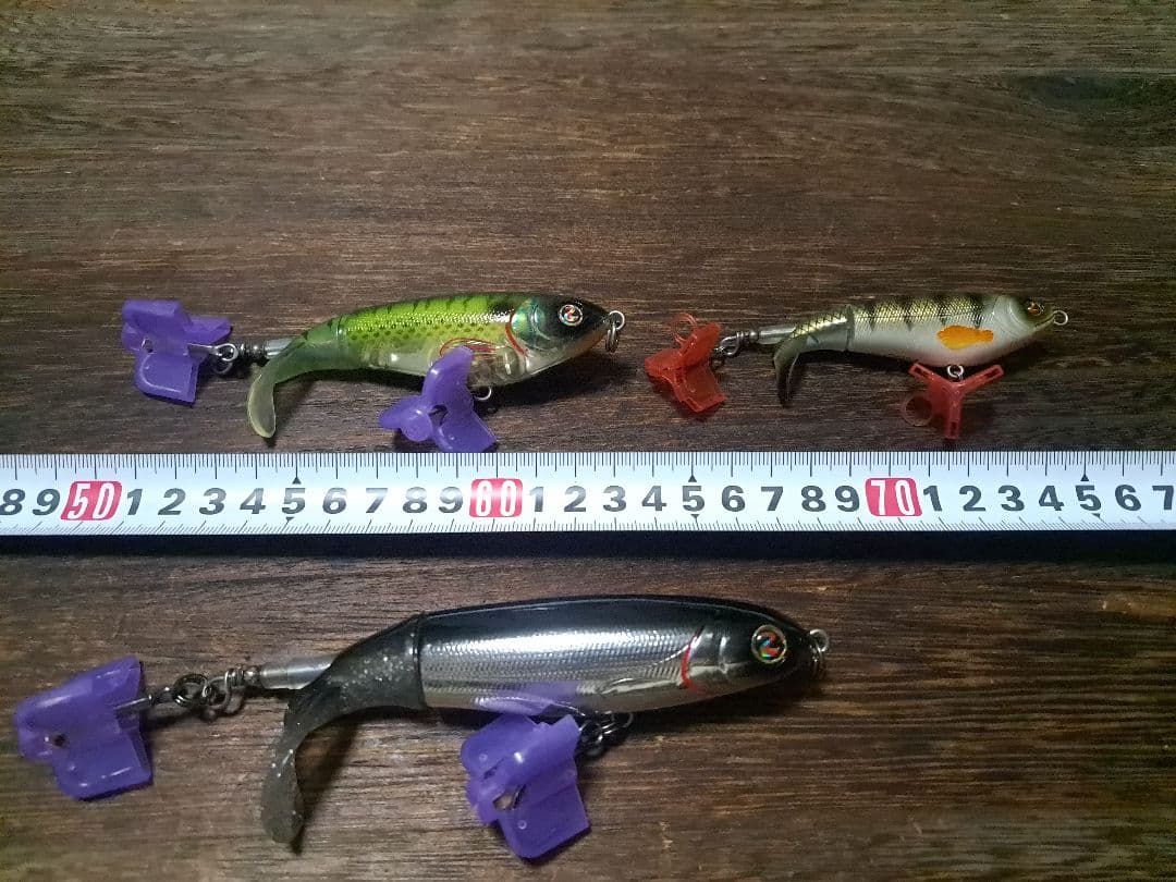 リバーツーシー 　ワッパープロッパー　3サイズ　3色　3個セット