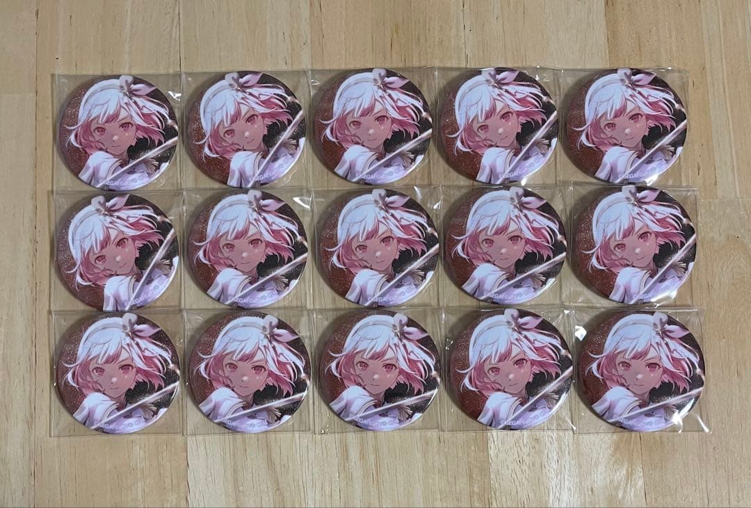 プロセカ　グリ缶　缶バッジ　鳳えむ