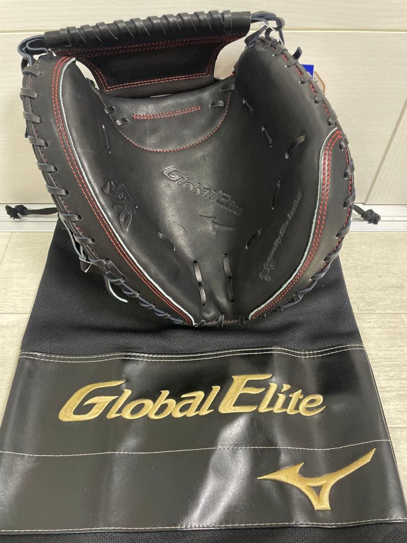 ⭐️新品未使用ミズノ⭐️硬式 捕手 ブロンド グローバルエリート 號 S-S型②
