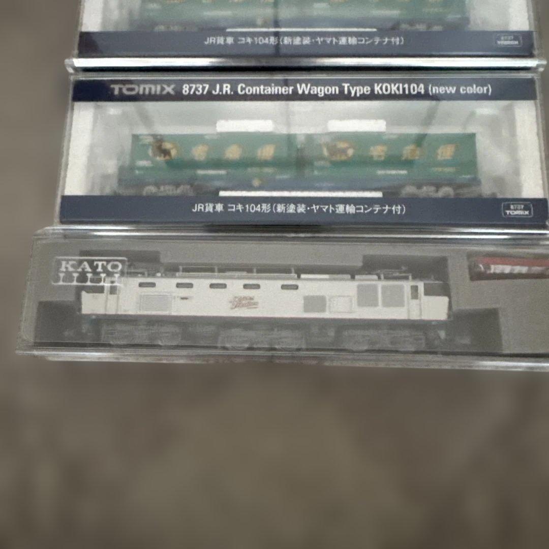3096-1EF510301 JR貨物コキ104形ヤマト運輸コンテナ付き×5