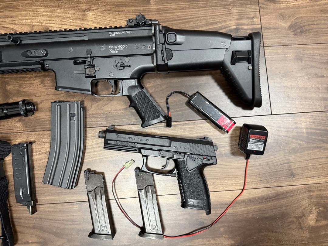 東京マルイ製 SCAR-L & MK23 装備一式セット