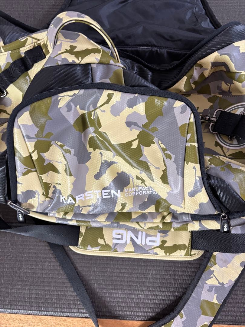 PING 迷彩柄 3wayバッグ 大容量