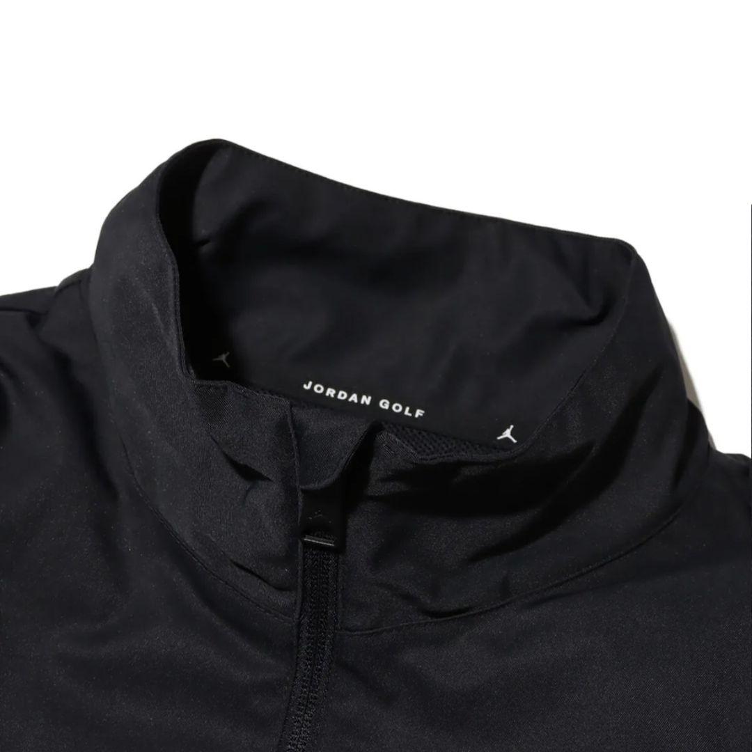 未使用　JORDAN GOLF　プルオーバー　ハーフジップ　ジャケット　黒　L