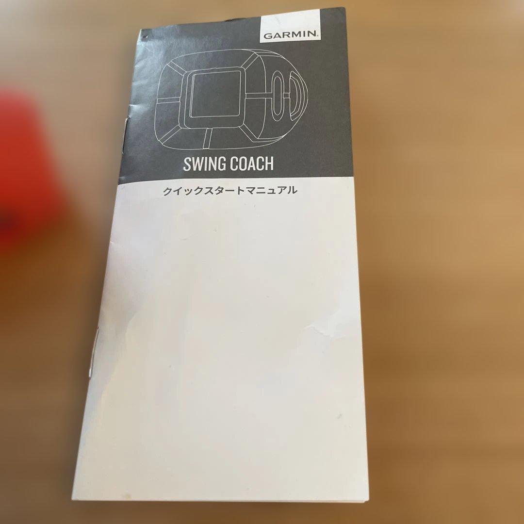 GARMIN SWING COACH 赤黒