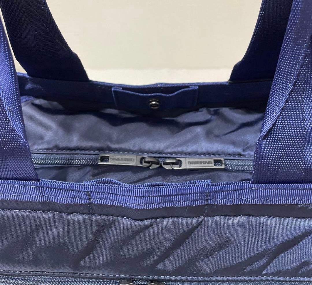 ブリーフィング　ネイビー トートバッグ