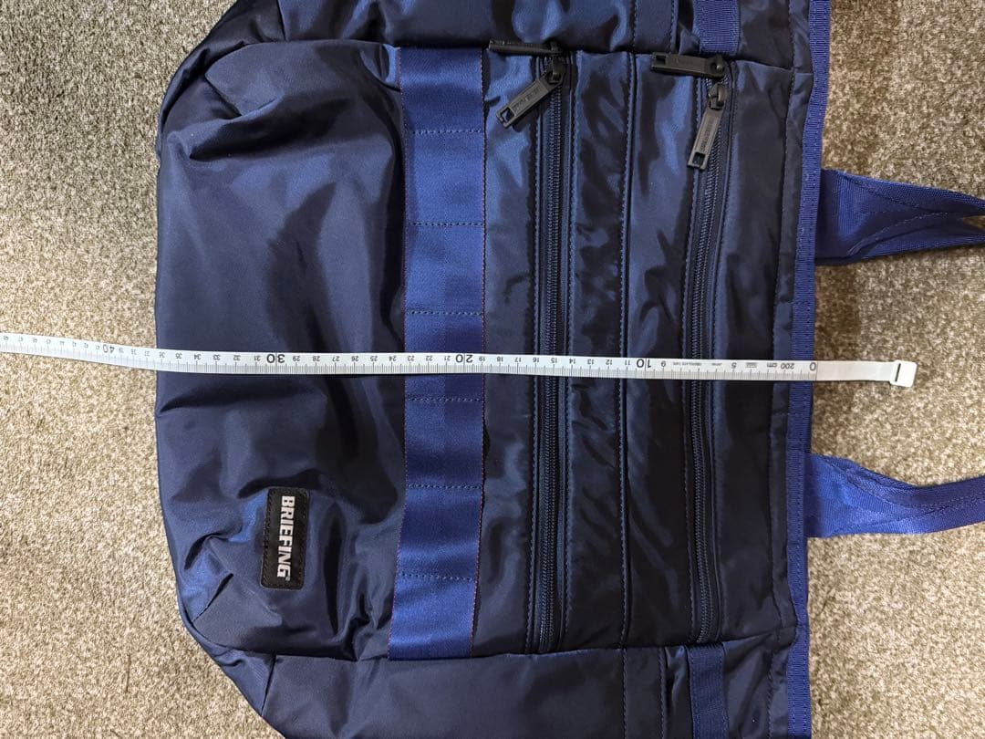 ブリーフィング　ネイビー トートバッグ