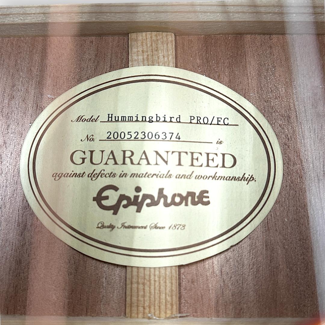 Epiphone Hummingbird PRO ハミングバード