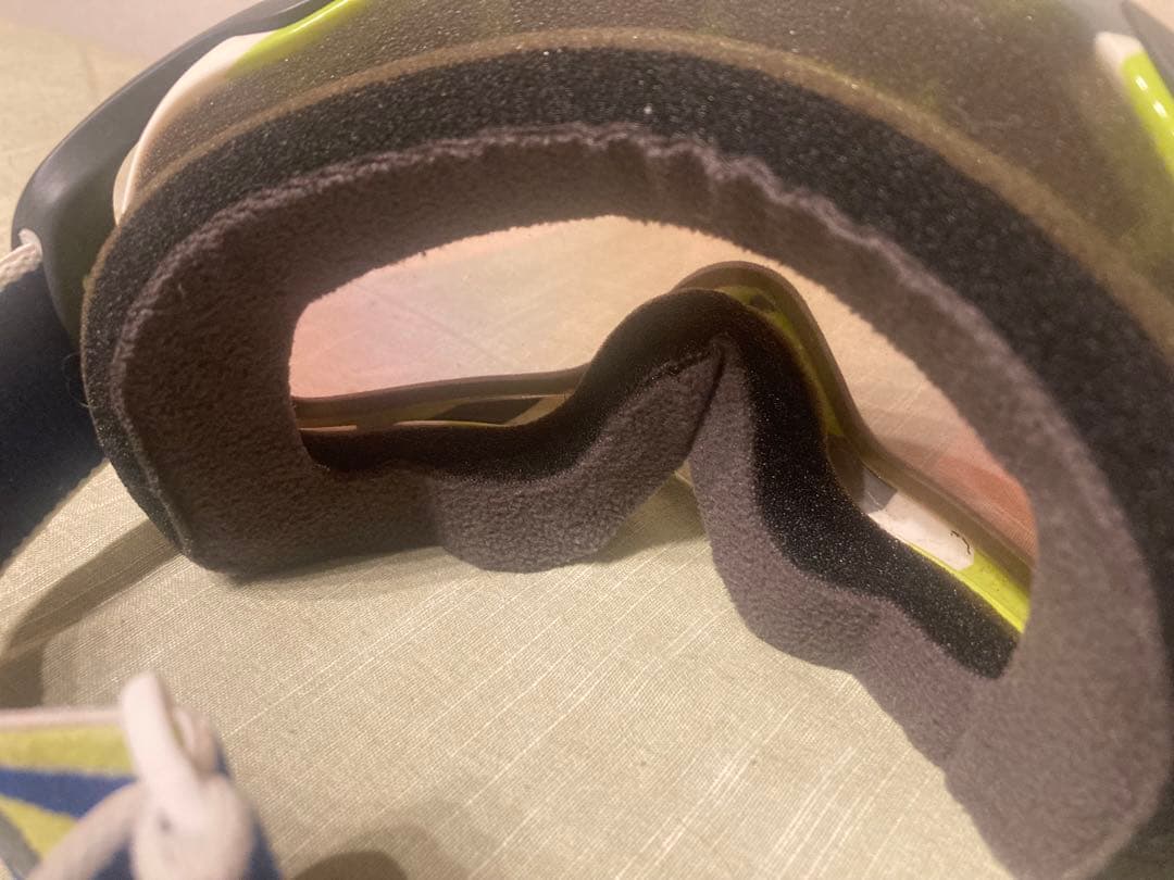 Oakley ミラーゴーグル グリーン/ホワイト