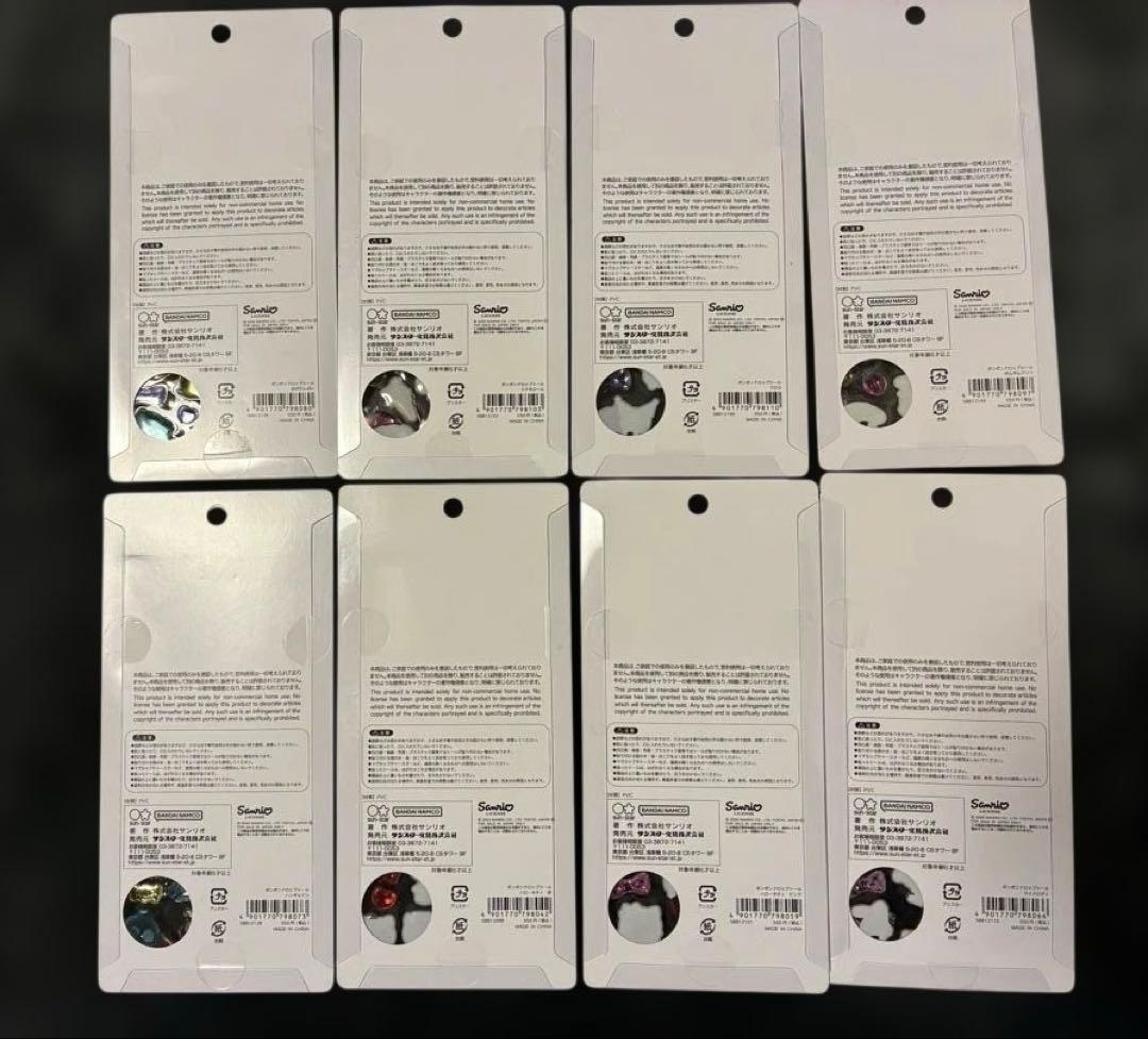 ［正規品］サンリオ　ボンボンドロップシール　第2弾　8種セット