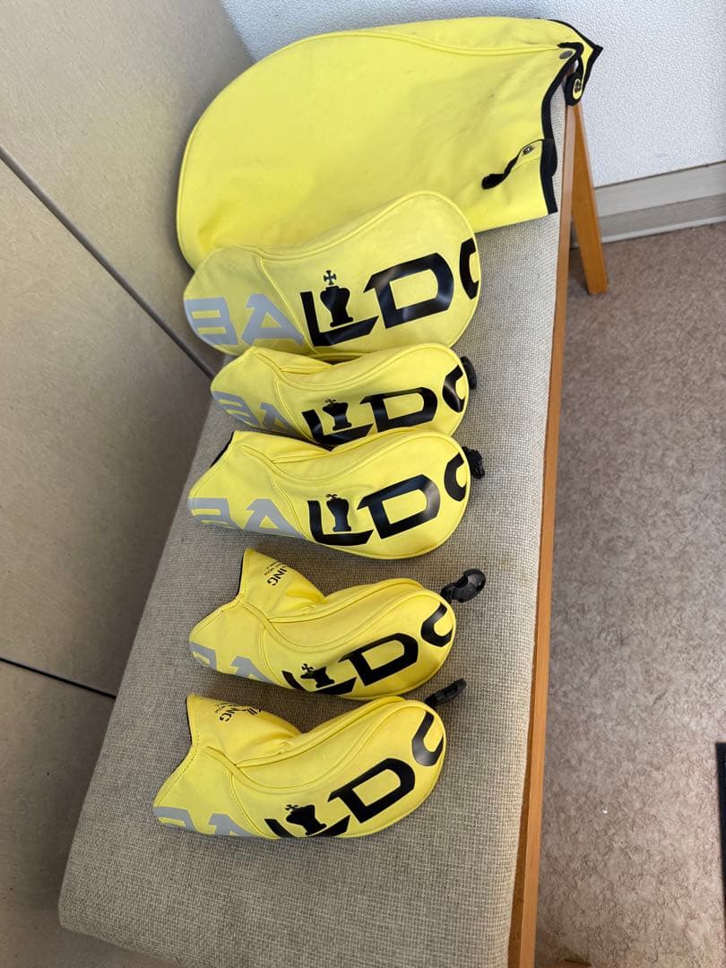 希少 BALDO ヘッドカバー5点付き 9.5インチ スタンドバッグ