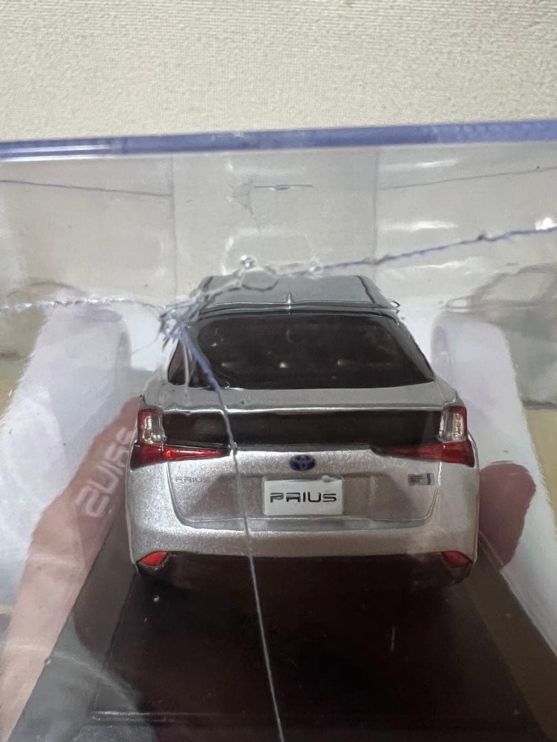 【非売品】 トヨタ プリウス ミニカー シルバーメタリック　1/30