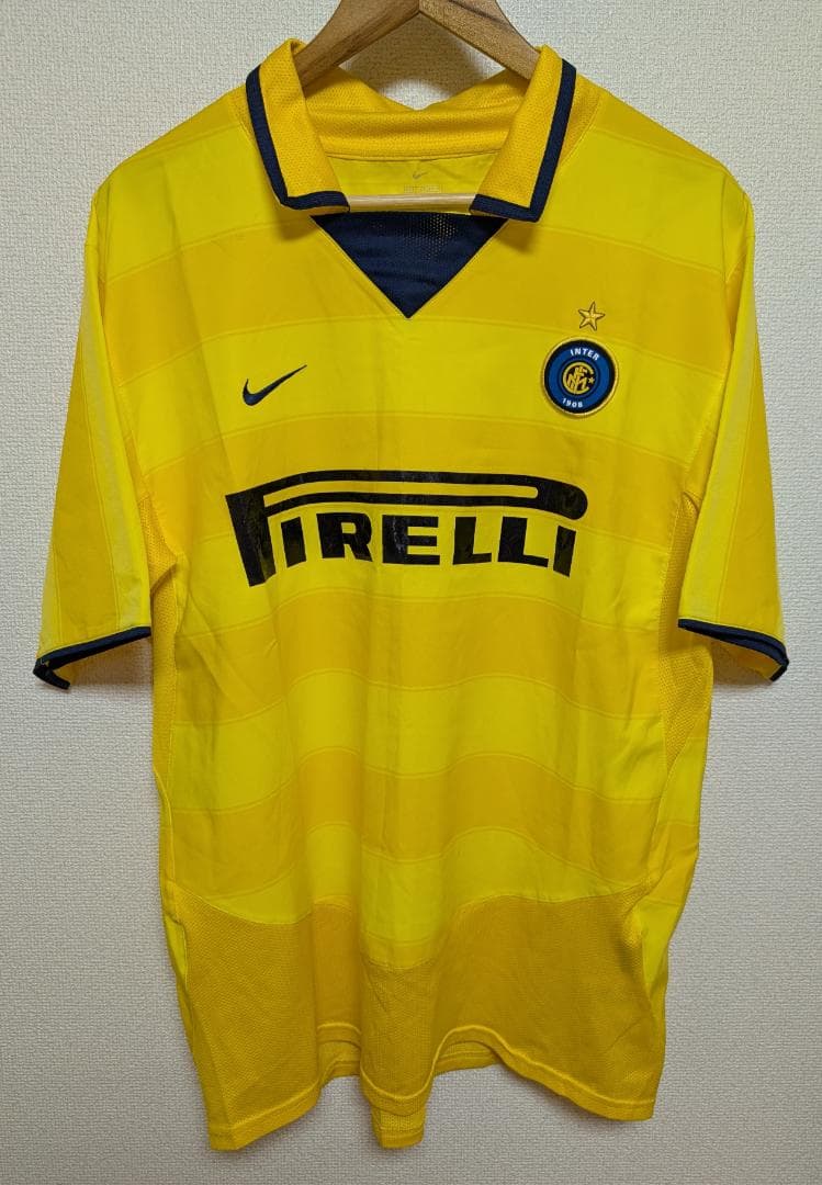 正規品 インテル 2003/04 ユニフォーム L ナイキ 日本規格 状態良好