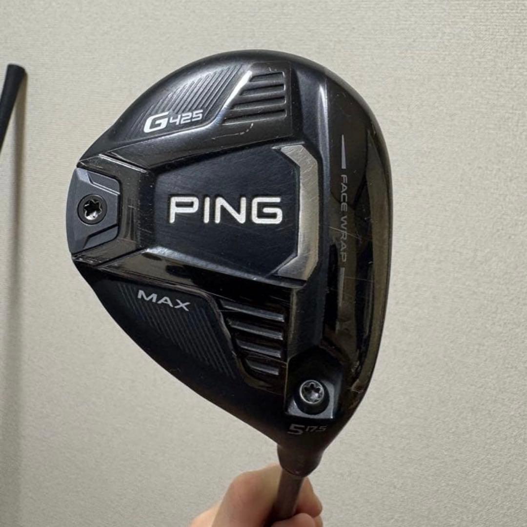 ピン　G425 MAX ウッド　5W 17.5° ヘッド
