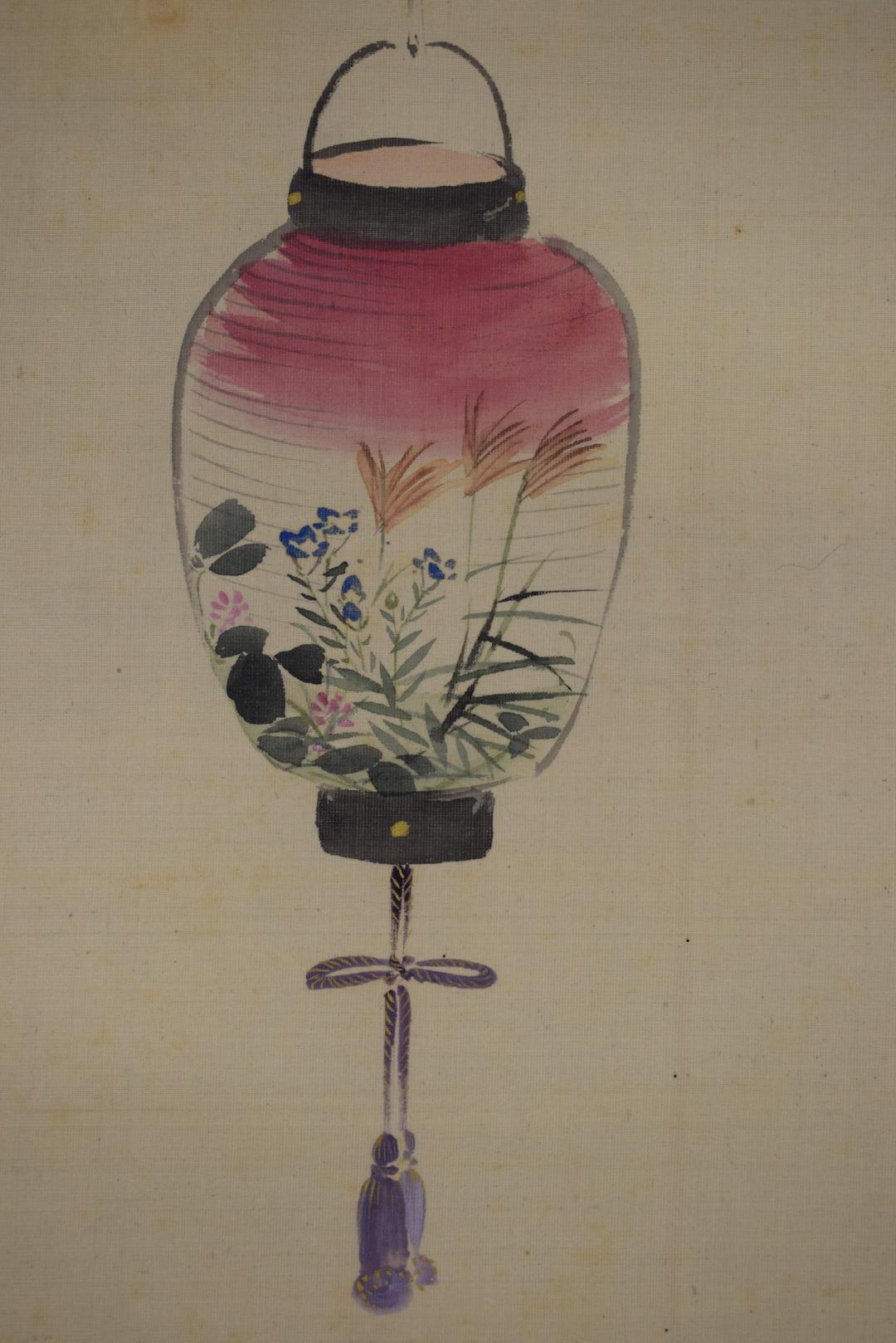 【真作】立松義寅/美人画/納涼美人/美婦湯上り/掛軸☆宝船☆Y-333　JM