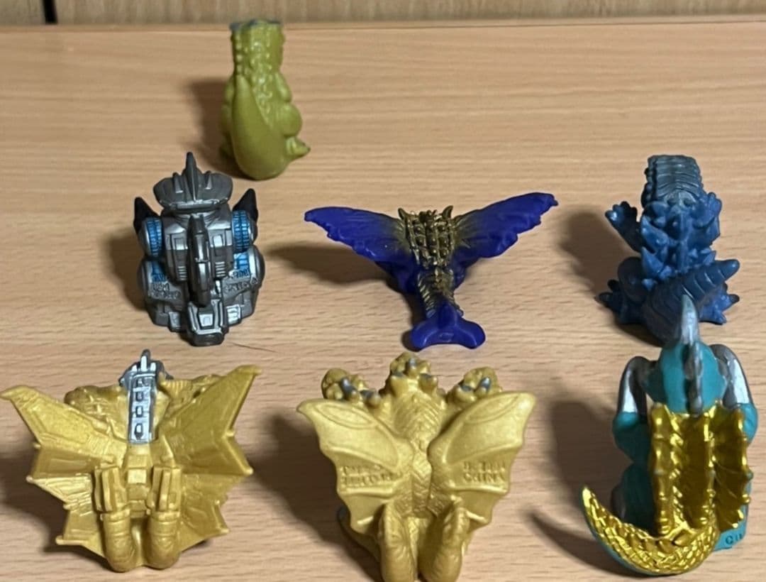 バンダイ　SD ゴジラ　怪獣王倶楽部　指人形　フィギュア　ソフビ　33体