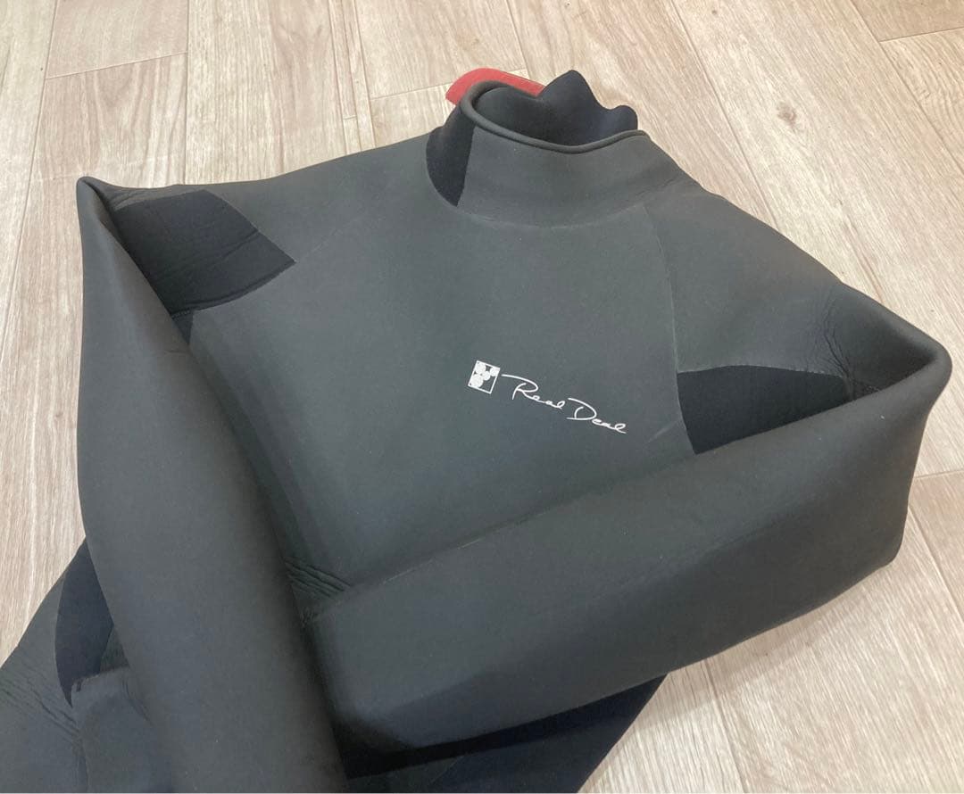 送料込 格安 日本製ウェットスーツ セミドライ既製L 相当 美品