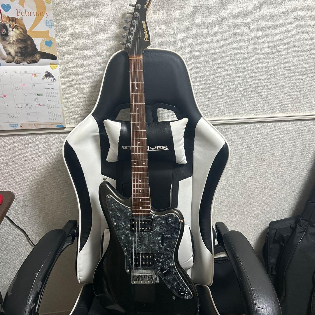 あ*う様 FERNANDES サスティナー　エレキギター ブラック