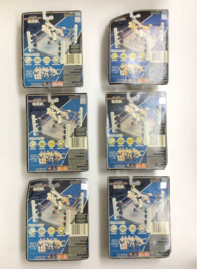 WWE フィギュア　BUILD N BRAWL シリーズ2   6体セット