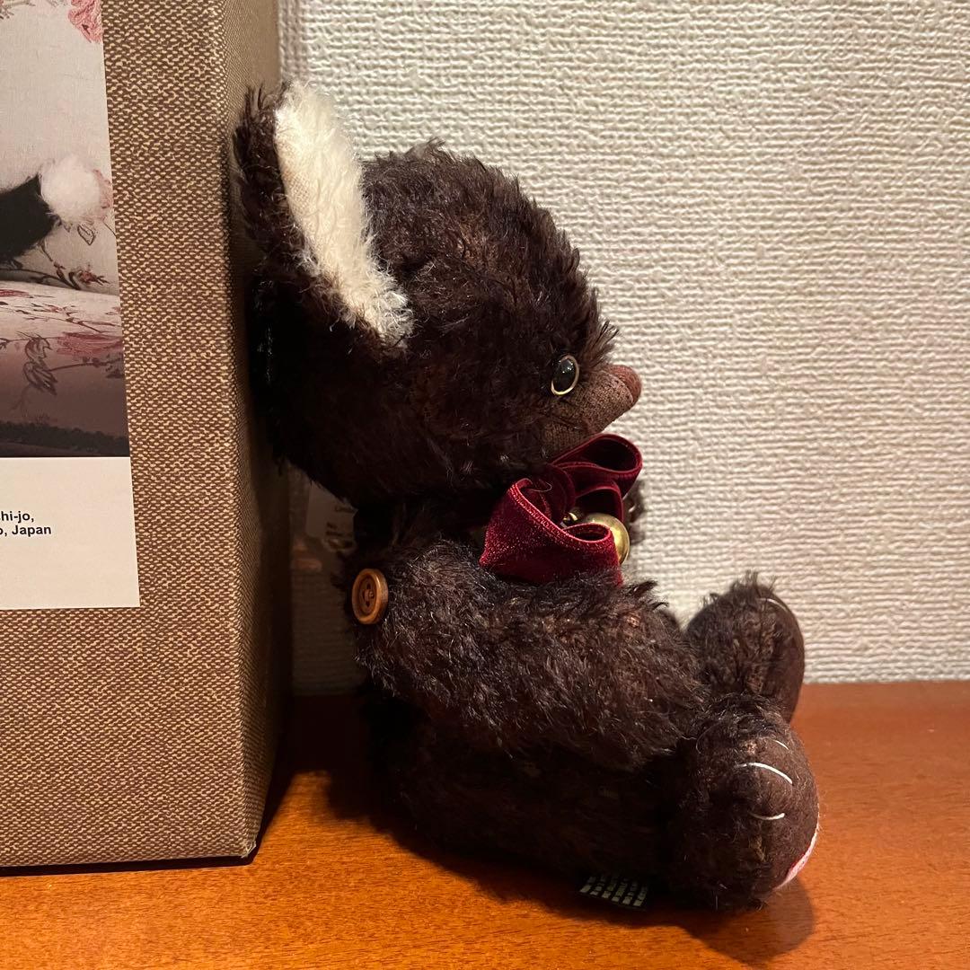 希少　新品　未使用　200体限定　こまめチーキー　メリーソート　テディベア　黒猫
