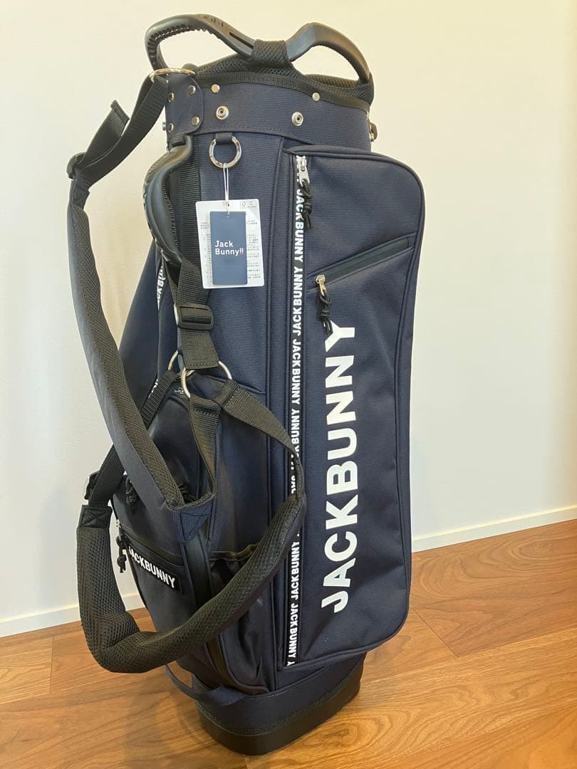 JACK BUNNY ネイビー スタンドバッグ