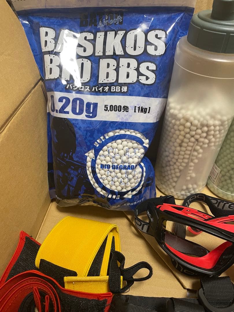 【1日限定】サバゲー引退品まとめ売りマガジン ゴーグル ベルトホルスター装備一式