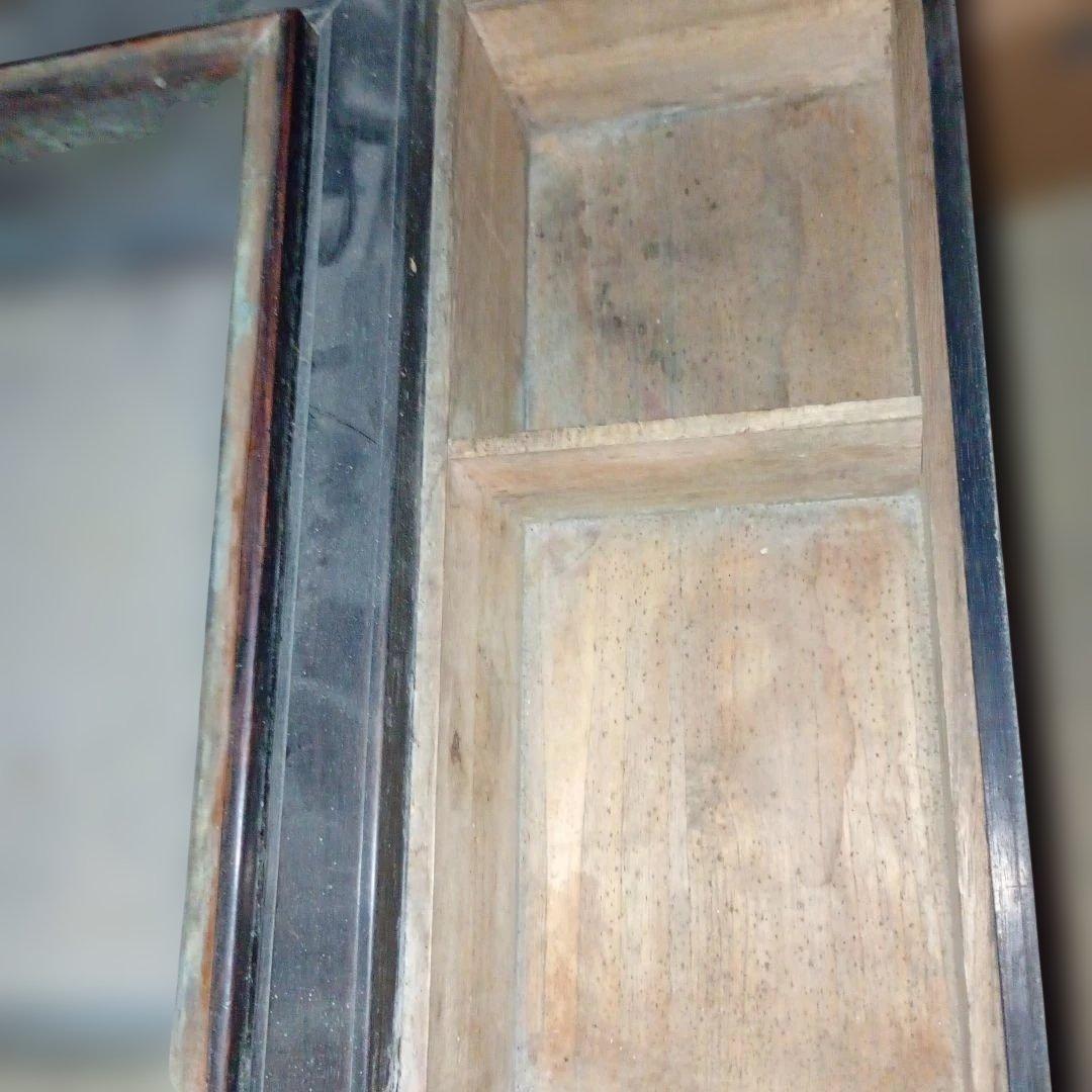 木製収納キャビネット ダークブラウン 3引き出し