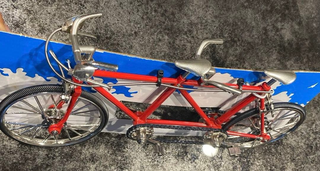 ミニチュア　2人乗り自転車