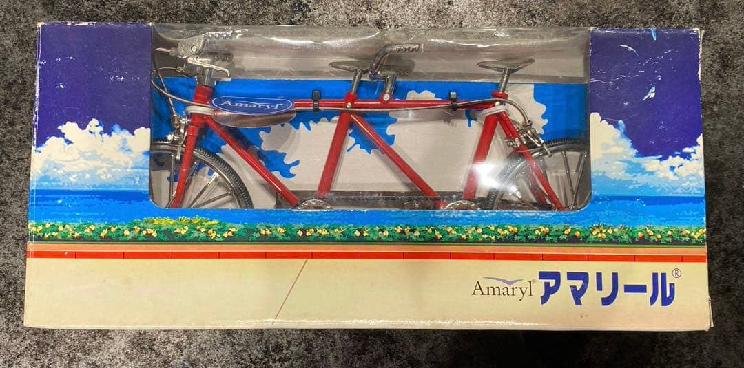 ミニチュア　2人乗り自転車