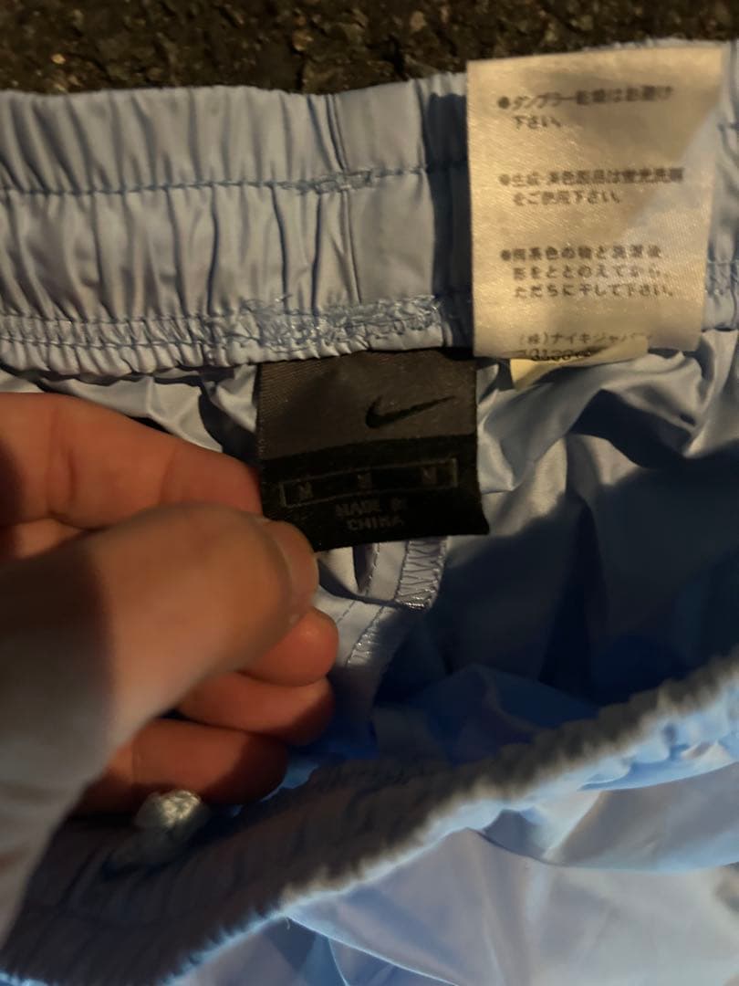 00s 90s nike ナイロンパンツ　archive y2k 極太