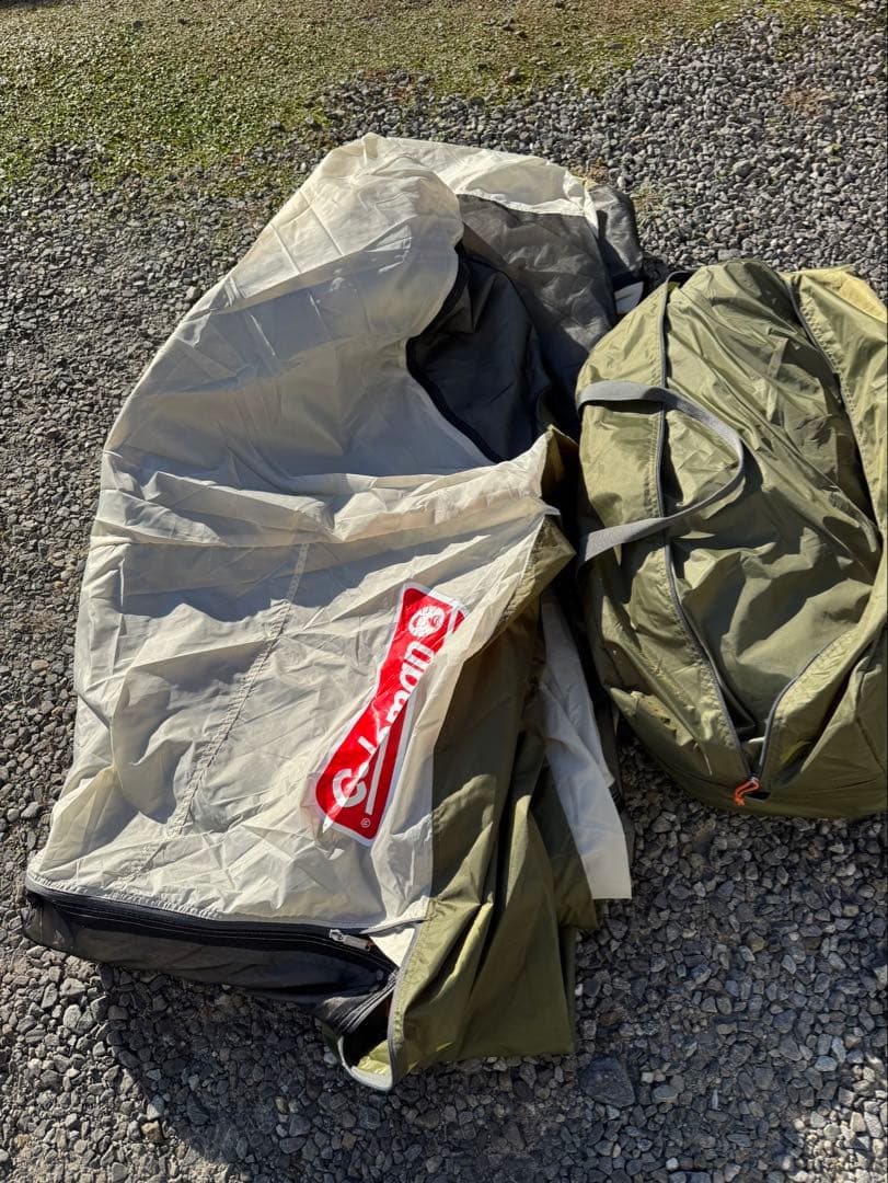 Coleman 2ルームドームテント LDX カーキ+シートセット