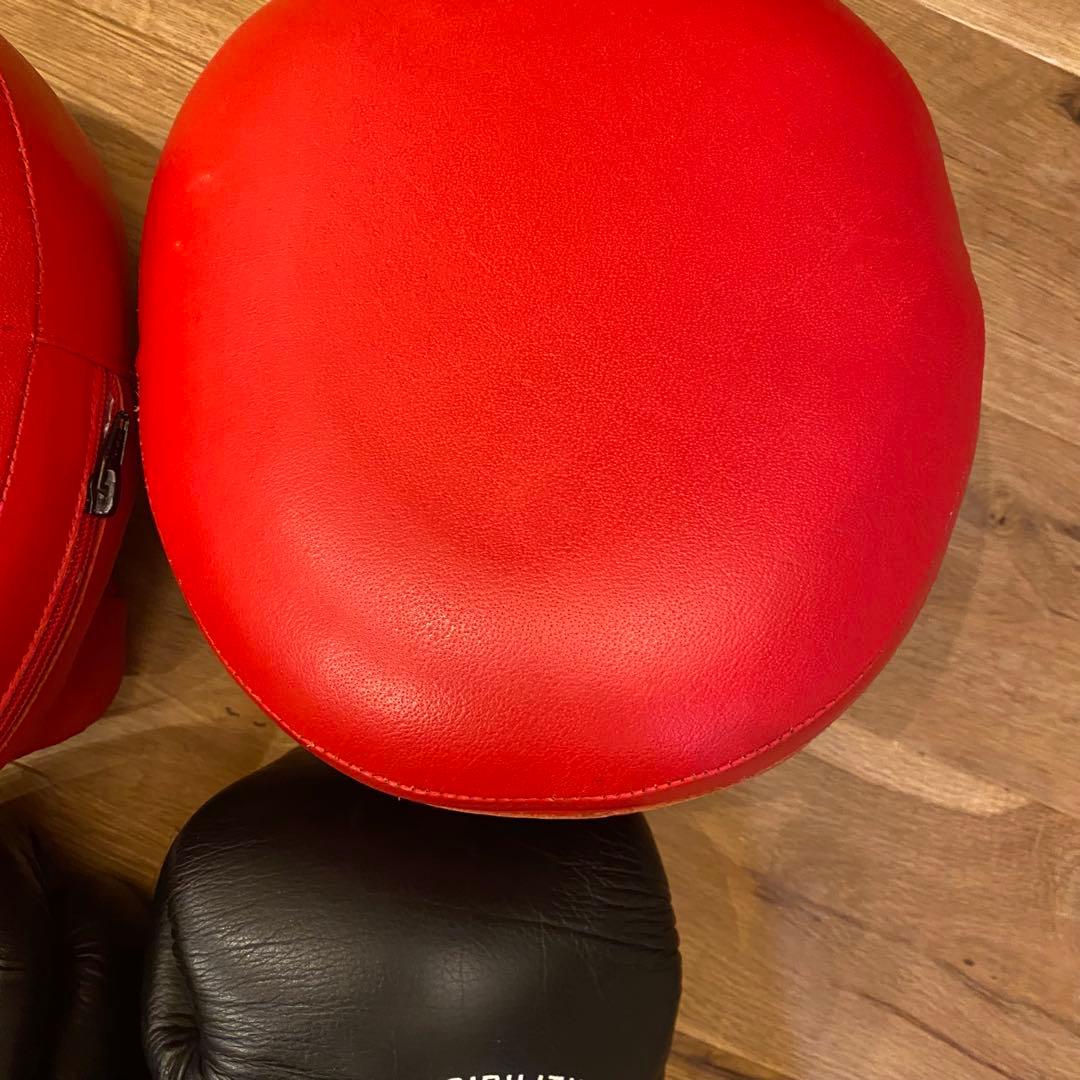 MARTIAL WORLD マーシャルワールド　パンチングミット　グローブセット