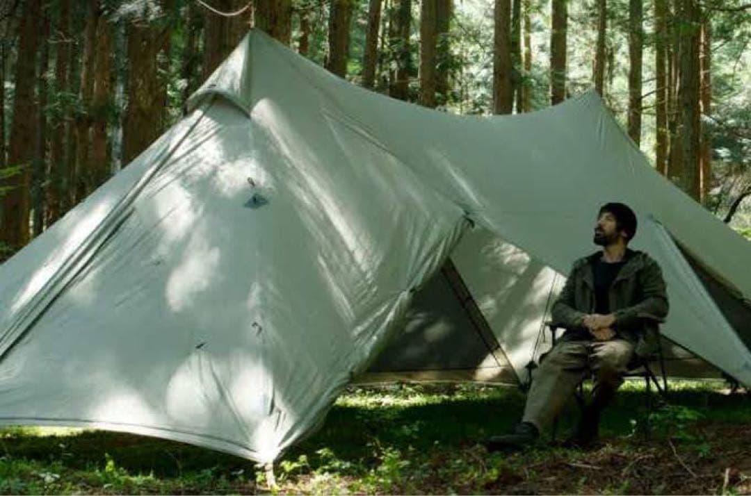 美品 鎌倉天幕 ナショナルジオグラフィック HIDEOUT DACポール付き